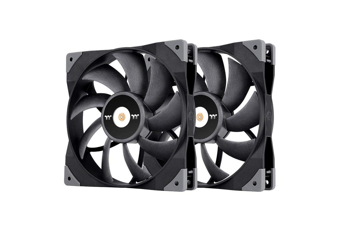 Thermaltake TOUGHFAN 14 Computer case Fan 14 cm Black 2 pc(s)