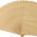 100 Pcs 5x7 Inches Brown Kraft Paper Bags Flat Envelopes Merchandise Treat Bag for Party