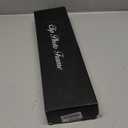 Photo Display Board With Clips,Picture Frame Collage for Wall Decor,Hanging Pictures Organizer Holder Wood for Graduation Party Letter Postcard Greeting Card,Pine,Adjustable Metal Bead String,Large (1 Pack, Rustic White)