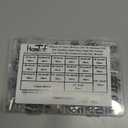 380Pcs 19 Sizes #4-40 to 3/8"-16 UNC Standard SAE Hex Socket Cup Point Set Screws, Allen Head Grub Screws, Internal Hex Drive Headless Screws Assortment with 7pcs Hex Keys, 304 Stainless Steel