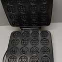 16 PCS Mini Waffle Maker Machine, Nonstick Waffles Iron Quick Heat-Up Surface, Simple & Easy Tiny Chaffle Baker for Home & Restaurants, Small Bites for Kids, Perfect for Breakfast, Desserts & Snacks