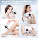 Laser Hair Removal for Women & Men, IPL Hair Removal Device, 3-in-1 Multi-function Skincare, Sapphire Ice Cooling Contact, 9 Strengths, Safe & Painless Hair Remover for Whole Body Use at Home