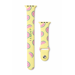 Cute Watermelon Slice Watch Band Compatible with Apple Watch 38mm, 40mm, 41mm, Pack of 3