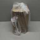 CEROELDA Small Trash Can with Lid-5L/1.3 Gal,Outdoor Dog Poop Garbage Can-Farmhouse Retro Metal Waste Bin w/Step Pedal for Bathroom Bedroom Office-Soft Close-Galvanized Steel