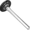 30 PCS Nylon Rollers, Black 6200Bearing Garage Door Rollers, Smooth Rollers Silent Design for Garage Door, Industrial Equipment Rollers (30PCS 1.8Inch)