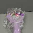 Thiccywoov Graduation Flower Bouquet Kit, 2026 DIY Artificial Flower Bouquets, Roses Bouquet for Wife, Mom, Grandma and Girlfriend, Anniversary and Birthday Present for Women