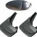 1 Pcs Mud Flaps Splash Guards Mudguards Mudflaps with Hardware Kits Accessories,8.27 Inches X 12.6inches Tire Rear Trim,Universal for Most Cars, Suvs (Black)