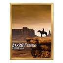 A PLUS MAX 21x28 Picture Frame Gold Light Weight Wall Mount