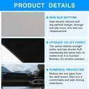 Autorder Dashboard Cover Mat for Toyota 4Runner 2025 2026 / Toyota Tacoma 2024 2025 2026 Accessories Dash Cover Upgrade Velvet Dash Mat Sunshade Glare UV Rays Protector