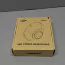 Riwbox Hybrid Active Noise Cancelling Headphones, Wireless Over Ear Bluetooth Headset, 60H Playtime, HighFidelity, Foldable, Comfort&Immersion for Work/Commuting (Red)