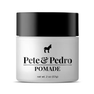 Pete & Pedro Hair Pomade Strong Hold High Shine Styling Control 2 oz