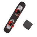 Snowboard Cover,Snowboard Wrap,Snowboard Sleeve Soft Protection Cover,Adjustable stretchy fabric Binding Pads Protector Cover for Snowboards Storage Travel Transport Protection (S:160CM x 29CM)