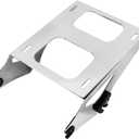 Sliver Detachable Tour Pack Mounting Rack, Trunk Luggage Bracket Compatible for Harley Davidson Touring Street Glide Road King Road Glide Electra Glide 2014-2024