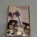 Stainless Steel Cookies Press,Cookie Press Gun Kit with 13 Cookie Discs and 8 Piping Tips for DIY Christmas Cookies Maker