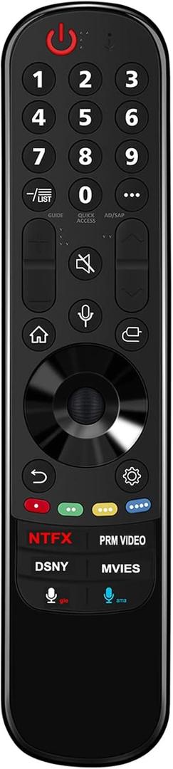 AN-MR21GA Replacement Voice Remote fit for LG TV OLED77B1PUA OLED77C1AUA OLED77C1AUB OLED83C1AUA 43NANO75UPA 50NANO77ZPA 50NANO80UPA 50NANO85APA 55NANO75UPA 55NANO77ZPA 55NANO85APA 65NANO77ZPA