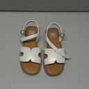 Girls Sandals Kids Open Toe Flat Sandals Ankle Strap Dress Shoes for Toddler Little Big Kid 13