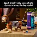 LEGO Disney and Pixar Toy Story Slinky Dog Bookends - Building Set for Adults, Ages 18+ - Disney Gifts for Fans - Bedroom, Shelf or Office Decor - 43301