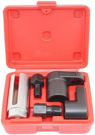 A ABIGAIL 5 PCS Automotive O2 Oxygen Sensor Socket Offset 02 sensor Wrench Remover Tool and Thread Chaser Tool