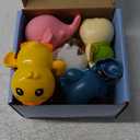 Bath Toy,Cute Animal Clockwork Bathtub Swimming Pool Toy,Baby Bath Toys for Toddlers 1-3, Boys & Girls Water Bath Toy Set,5 Pack