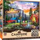 MasterPieces 300 Piece EZ Grip Jigsaw Puzzle - Pine Valley Camp - 18"x24"