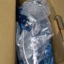 Electric Heated Blanket Full Size - 72"x84", Soft Flannel Heating Blanket, 10 Heating Levels, 1-12 H Auto Shut Off, Breathable Warm and Washable for Bed, Lake Blue