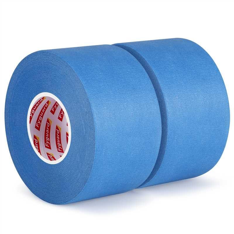 2 Rolls Painters Tape 2Inch 55 Yard Blue Painters Tape Multi-Purpose Blue Masking Tape, Sharp Line Masking Tape for Wall Painting Edge Treatment Labeling Automotive, Home Use