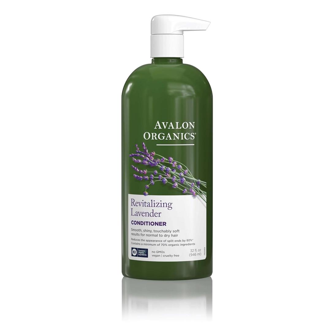 Avalon Organics Conditioner, Nourishing Lavender, 32 oz (32 Fl Oz (Pack of 1))
