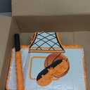 Basketball Piata with Bundle & Blindfold Basketball Birthday Party Decorations Sports Party Supplies for Kids Boys Sports Themed Birthday Carnival Events (15 x 12.4 in)