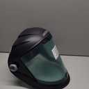 Jackson Safety Lightweight MAXVIEW Premium Face Shield - Mask with 370 Speed Dial Ratcheting Headgear, ANSI Z87.1, for Work, Grinding, Cutting - Anti Fog Coating - Clear Tint