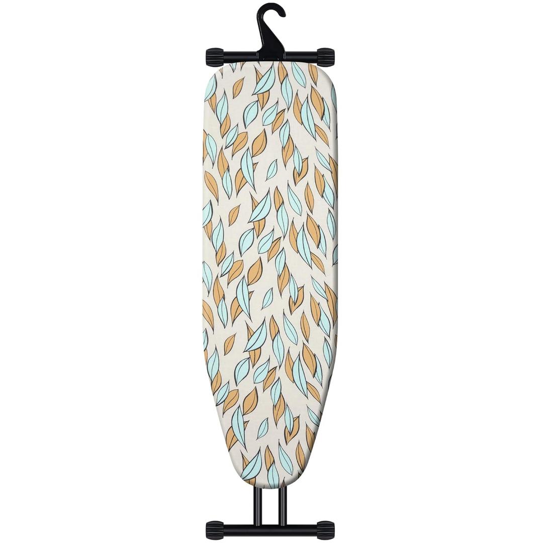 Veiox Ironing Board 43x13, Heat Resistant Cover, Heavy Sturdy Legs