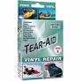 TEAR-AID Vinyl Repair Kit, Type B Clear Patch for Vinyl and Vinyl-Coated Materials, Works on Vinyl Tents, Awnings, Air Matresses, Pool Liners & More, Green Box, 2Pack