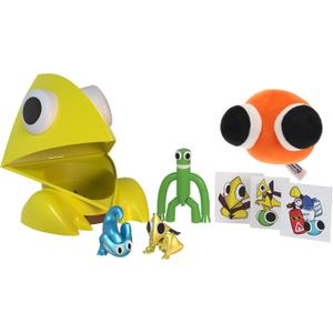 Rainbow Friends Collector Bundle Yellow (Piggy Bank Case w/ 8 Items, Series 1)