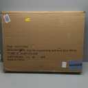 SPIRICH 96-inch Extra Wide 30-inches Tall Dog Gate with Door Walk Through, Freestanding Wire Pet Gate for The House, Doorway, Stairs, Pet Puppy Safety Fence, Support Feet Included (White)