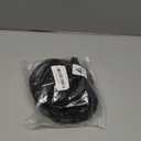 Akamino 20 Pcs Trampoline Replacement Bungee Cords, 6.6 Inches Heavy Duty Replacement Elastic Rope with Spanning Puller Tool, Trampoline Accessories Bungee Rope for Fitness Trampoline, Black