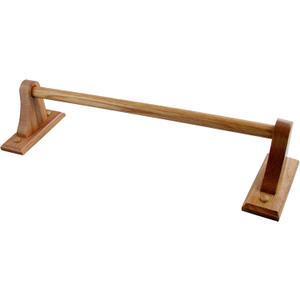 LDR Industries 165 9860 Rustic Oak Towel Bar, 18 Inch