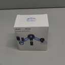 HandFan 5200mAh Portable Handheld Fan Rechargeable - 3 Speeds Foldable Personal Cooling, 2-IN-1 Hand Held Fan Battery Operated, 20H Runtime for Travel/Summer/Concerts/Women (Black&Blue)