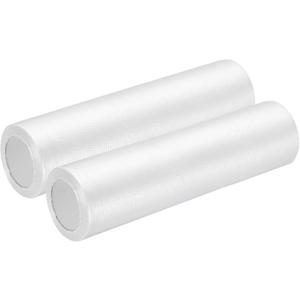 uxcell 2 Rolls Plastic Drop Cloth, 14 x 52 Ft Dust-Proof Waterproof Protective Masking Film for Protecting Furniture, Flooring, Car, Carpet, DIY Projects, Decorating