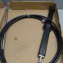 Steering Cable–SSC13417 Rack & Pinion Mechanical, 17ft Back Mount Single Cable, Compatible with Seastar/Teleflex SH5210P,SH5230P,SH91610P,SH91630P Helm Units & SB39526P, SB39544P (NFB) Bezel Kits