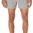 Amazon Essentials Men's Slim-Fit 5" Lightweight Comfort Stretch Oxford Shorts (Previously Goodthreads) (34, Grey)