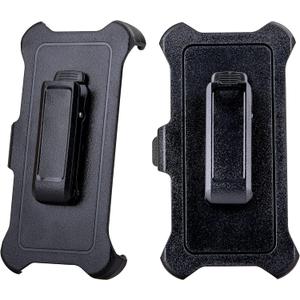 WallSkiN 2 Pack Replacement Belt Clip Holster for Apple iPhone 15 OtterBox Defender Series Case | Clip for Belt Holder (Case Not Included)
