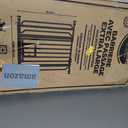 Carlson 29.536.5 Extra Wide Dog Gate with Small Pet Door, Walk-Through Pressure Mounted Metal Indoor Pet Safety Gate, Tested and Trusted by Pet Parents, American Designed, American Owned