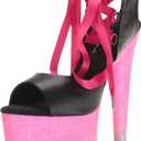 Ellie Shoes Women's 850-braxton Heeled Sandal (10, Pink)