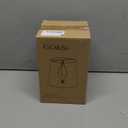 GO&SO Linen Small Lamp Shades for Chandelier, Clip on Lamp Shade Set of 5 White Lamp Shade, 4x6x5 IN Mini Lamp Shades, Modern Barrel Lamps Shades for Small Table Lamps, Desk Lamps, Pendant Lights