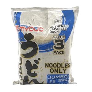 2 x Myojo Jumbo Udon Noodles, No Soup, 4.94 Oz (4 Ounce (Pack of 1))
