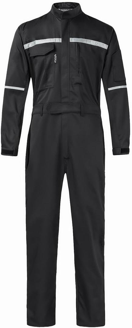 Mens Workwear Coveralls Multi Pockets Work Suit Mechanic Overalls Jumpsuits Unisex Long Sleeve Garage Coverall, Small