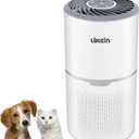 Likein, Air Purifiers for Home Large Room Pets Up to 600 Ft², 20dB Quiet Air Purifier for Bedroom, HEPA Air Purifier Cleaner with 360° Air Outlet, Removes Pets Hair White