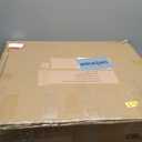 Side Table, Solid Wood Square End Table with Storage Shelf, 2-Tier Coffee Table for Living Room, Rubber Wood Small Sofa Table, Nightstand 23.62 H x 23.62 W x 23.62 D Inches (Natural)