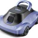 C5 Cordless Robotic Pool Cleaner with 180-Min Runtime, 2.7L Large-Capacity Filter Basket, Self-Parking & Lightweight Design, for Above-Ground & In-Ground Pools up to 2,200 Sq.Ft (Lilac)
