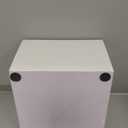 Cube Display Pedestal Stand for Bridal Shop, Square White Display Risers Columns, Party Event Decor Platform Base Showcase for Model Jewelry Clothing Shop Home Exhibition (11.8*11.8*7.87in)