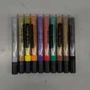 ARTISTRO 12 Glitter Paint Pens Sparkly and Shiny for Rock Painting, Stone, Ceramic, Glass, Wood, Fabric, Scrapbooking, DIY Craft Making, Coloring, Acrylic Glitter Markers, Medium Tip 3.0mm